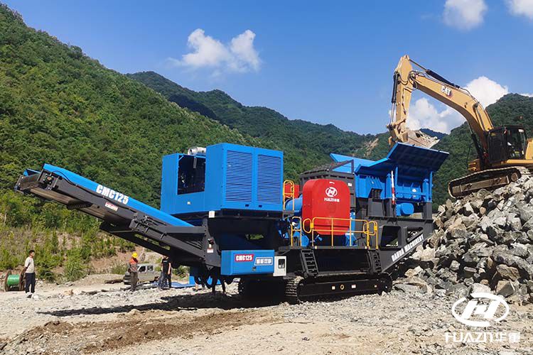 移動建筑垃圾破碎機(jī)